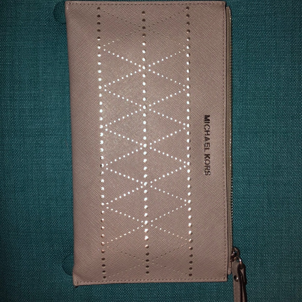 Large Michael Kors wristlet